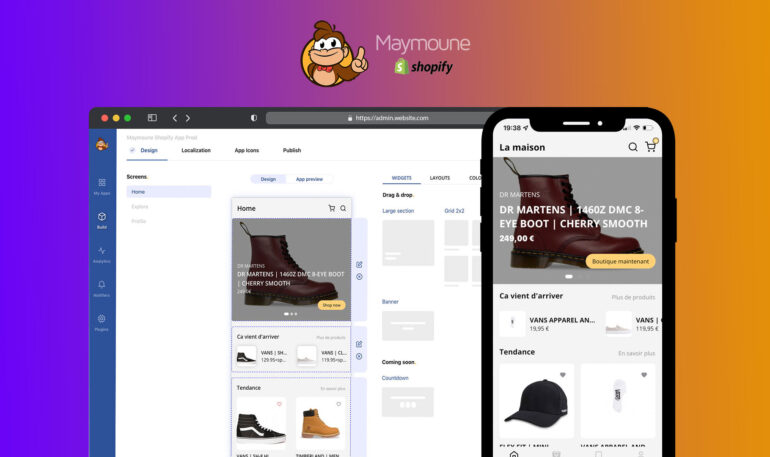Créer une application iPhone et Android pour sa boutique Shopify